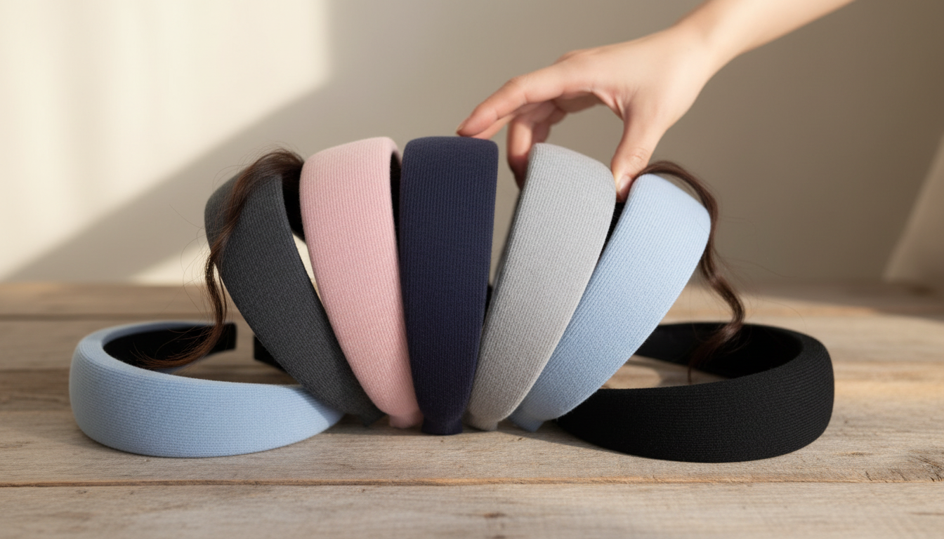 Solid headbands: names, types, and how to choose