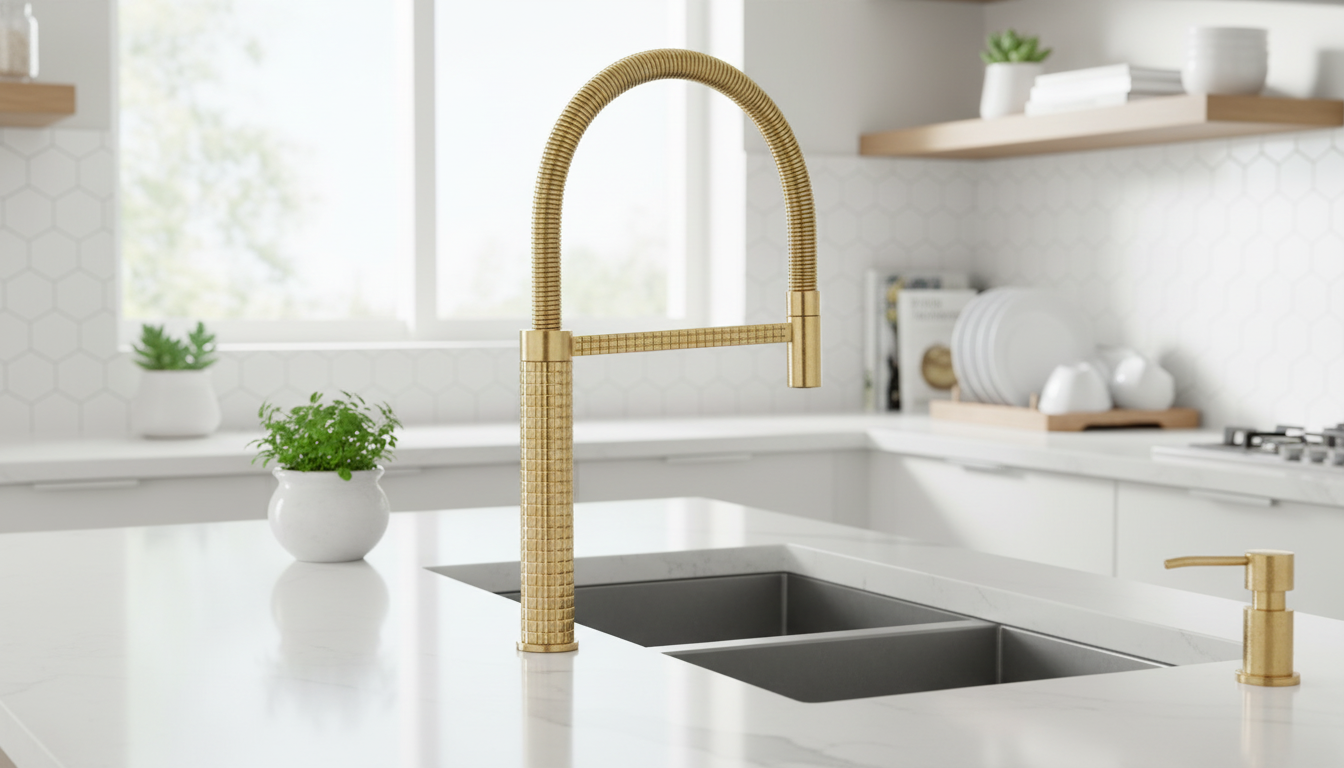 Latest Brass Kitchen Faucet Design Trends for 2026